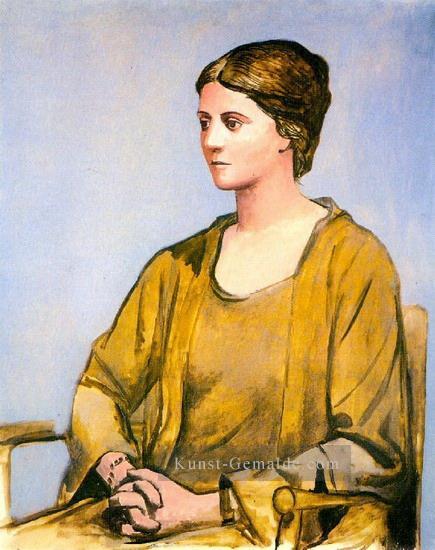 Porträt d Olga 5 1921 Pablo Picasso Ölgemälde